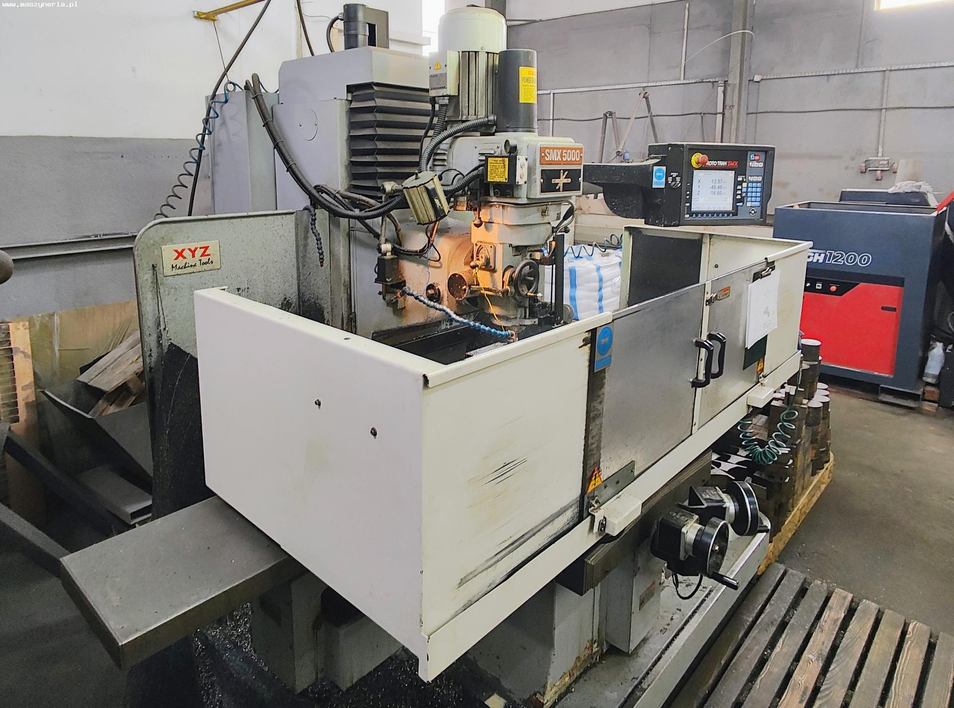 Fresatrice a banco fisso CNC XYZ SMX 5000 in vendita - foto 2